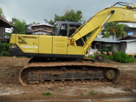 ขายรถแบคโฮ KOBECO SK 200 MARK3 รุ่นกลองเดี่ยวเอกสารใบอินวอยล์