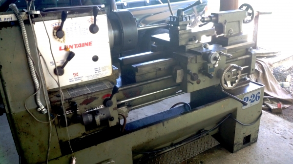 แท่นกลึง 5 ฟุต รุ่นหนัก 3 เพลา เกียร์บล็อก พร้อมใช้งานทันที  ด่วน !!!  98,000