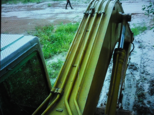 ขายรถแบคโฮ KOMATSU PC 200-6 คอลโทลสั้นเครื่องเดิมปั้ทเดิมเอกสารใบสัญญาซื้อขาย