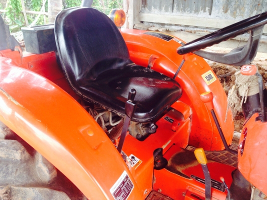 รถไถ KUBOTA L3608 อายุการใช้งาน 561 ชั่วโมง พร้อมอุปกรณ์ 3 รายการ ผานดันหน้า โรตารี ผาน 6 เครื่ิองดี