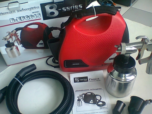 เครื่องพ่นสีไฟฟ้าแบบพกพา