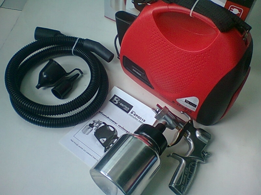 เครื่องพ่นสีไฟฟ้าแบบพกพา