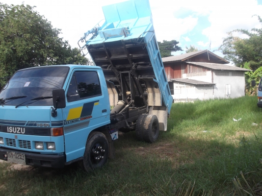 ISUZU NKR 88 แรงม้า ยกหัวได้ ปี 34 เกรีย์ยาว