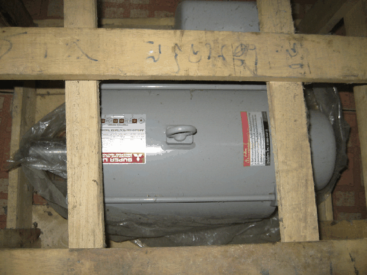 ขายมอเตอร์ Mitsubishi 3HP 1Phase 220V. 4POLE
