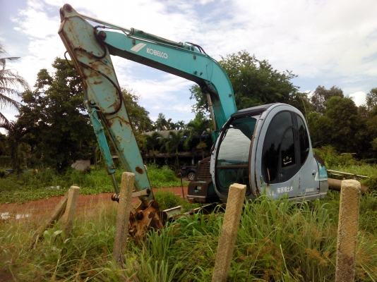ขายรถแบคโฮ KOBELCO sk 60-5 บูมอามร์ยาวพิเศษพร้อมใช้ราคาถูก