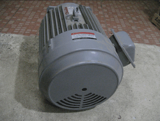 ขายมอเตอร์ Mitsubishi 5HP 1Phase 220V. 4POLE