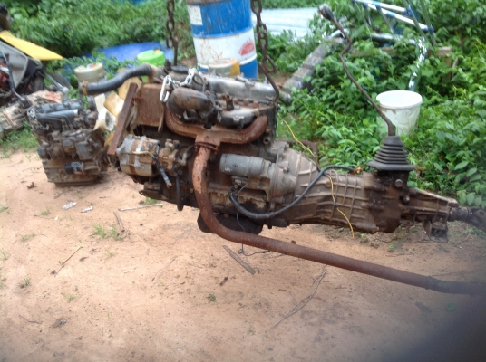 ขาย 13,500 เครื่องพร้อมเกียร์ อีซูซุ C190. 74แรง เครื่องดีติดนิ่ม พร้อมใช้งาน