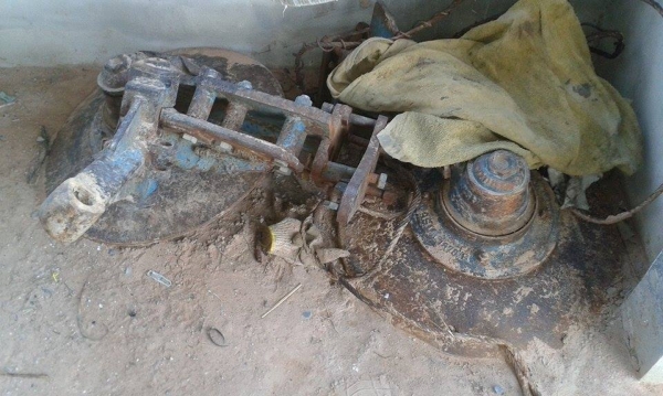 รถไถ FORD 6640 newholland เพลาเดียว อุปกรณ์3ชุด ใบดัน+ผาน6+ผาน3 เอกสารอินวอยซ์