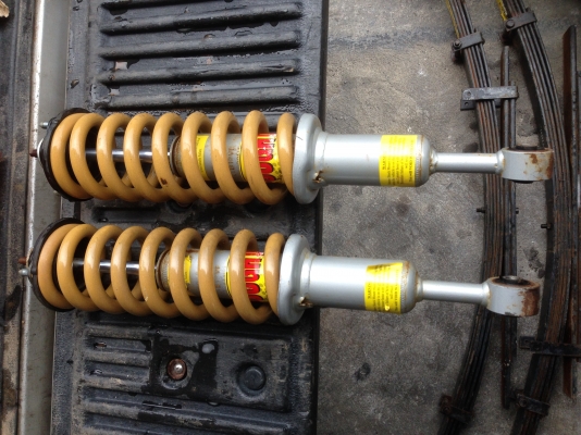 โช็คหน้า+สปริง+โช็คหลัง+แหนบ = TOUGH DOG