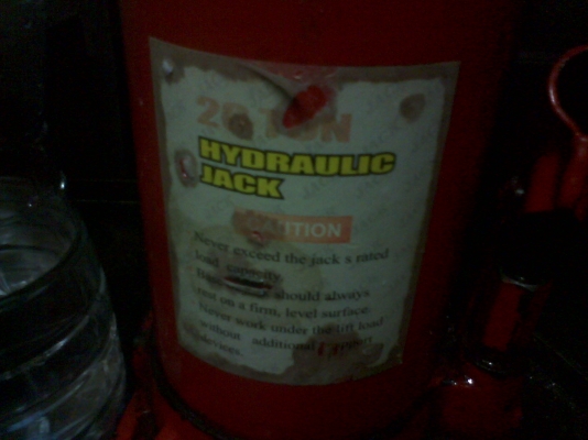 แม่แรง 20 ตัน ยี่ห้อ Jack