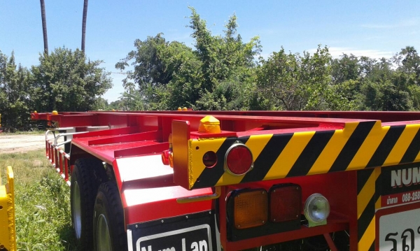 รถเทรลเลอร์นำลาภ มงคลสยาม ขายหางก้างปลา 40 ฟุต 2 เพลา NUM LAP ใหม่ รถเทรลเลอร์นำลาภ มงคลสยาม ขายหางก้างปลา 40 ฟุต 2 เพลา NUM LAP ใหม่