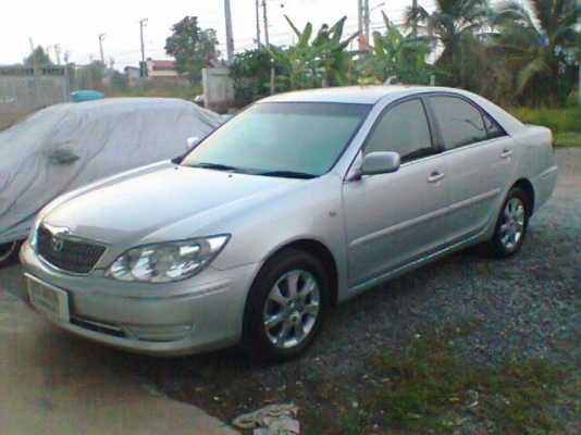 ขายดาวน์ด่วน TOYOTA CAMRY 2.0 E MINOR CHANGE(รุ่นผู้นำ) เกียร์ออโต้ ปี2004 ปลาย ติดLPG หัวฉีดถังใหญ่ อย่างดี เลือกโหมดได้ 3โหมด ประหยัดมากครับ รถเดิมๆไม่ได้แต่งอะไร ขายดาวน์แค่ 88,000 ครับ ต่อรองได้ครับ ผ่อนอีกแค่ 27 งวดครับ สนใจติดต่อ คุณโจ 081-7539527