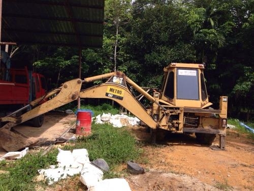 ขายรถหน้าตักหลังขุด