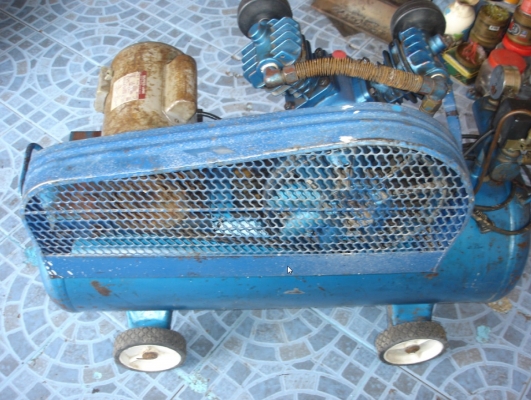 ขายปั๊มลมสายพาน PUMA PP-2 1/2HP 2สูบ 64L