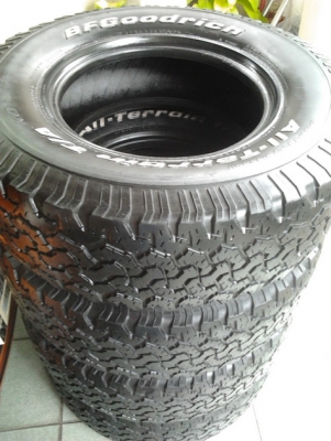 BF All 265/75/16 ปี09 สภาพดี พร้อมใช้งาน 1ชุด