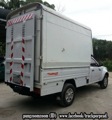 TOYOTA TATA สีขาว ติดตั้งตู้ลิฟท์เกด