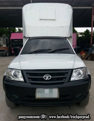 TOYOTA TATA สีขาว ติดตั้งตู้ลิฟท์เกด