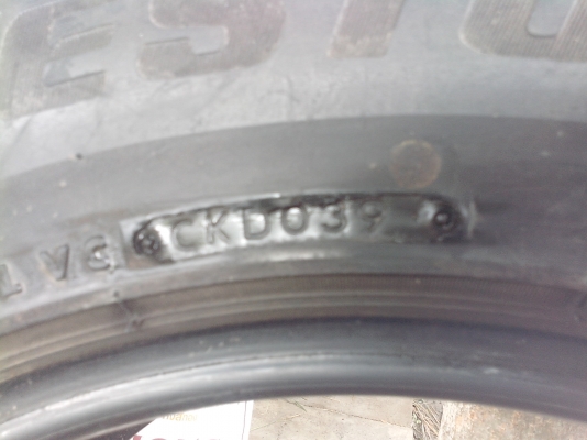 ยางบริสโตส จากjapan