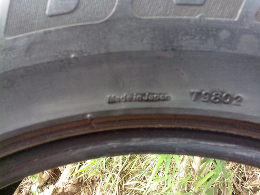 ยางบริสโตส จากjapan