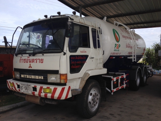 ขายรถบรรทุกเเก๊ส LPG  มิตซูฯ รุ่นปี 50