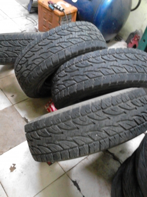 ยาง A/T 265/75R16 BRIDGESTONE DUELER H/T A/T ชุด 4 เส้น TEL.081-427-3941 ยาง A/T 265/75R16 BRIDGESTONE DUELER H/T A/T ชุด 4 เส้น TEL.081-427-3941