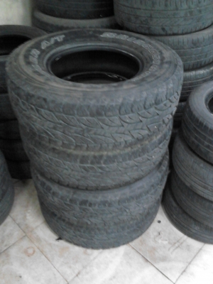 ยาง A/T 265/75R16 BRIDGESTONE DUELER H/T A/T ชุด 4 เส้น TEL.081-427-3941 ยาง A/T 265/75R16 BRIDGESTONE DUELER H/T A/T ชุด 4 เส้น TEL.081-427-3941
