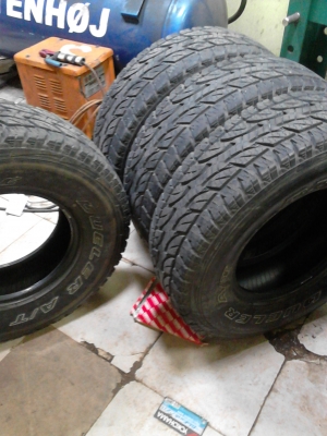 ยาง A/T 265/75R16 BRIDGESTONE DUELER H/T A/T ชุด 4 เส้น TEL.081-427-3941 ยาง A/T 265/75R16 BRIDGESTONE DUELER H/T A/T ชุด 4 เส้น TEL.081-427-3941