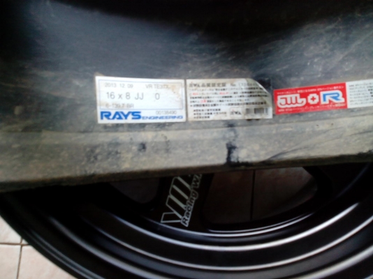 ขายล้อ TE37x 16x8 ออฟ 0 สวยๆๆครับ