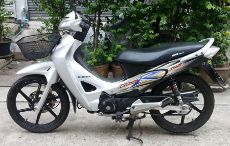 wave125r ubox แมกแท้ กุญแจใหญ่ ปี48 เทาดำ 4490 เครื่องดี ลด 17,000