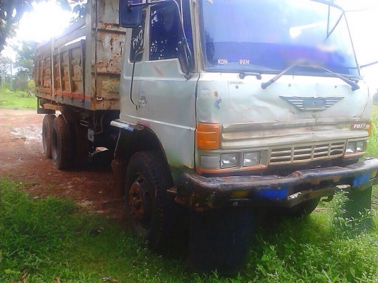 ขายรถบรรทุกสิบล้อดัมพ์ Hino F17 เครื่องเดิม EH700-168 แรง 2 เพลาดัมพ์