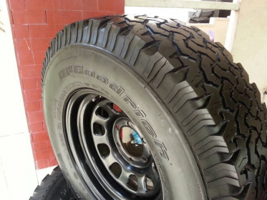 ขายล้อ Rock พร้อมยาง BF