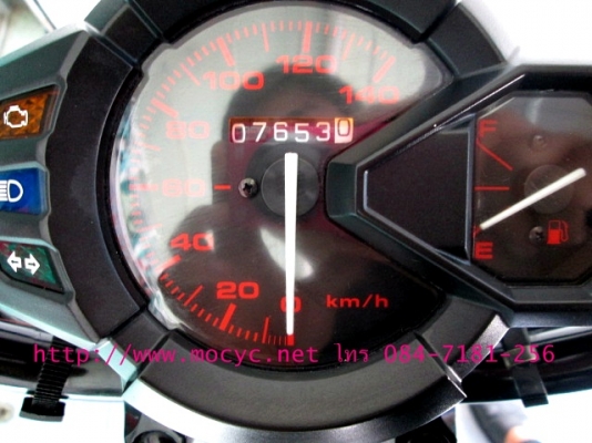 TTX สีขาวส้ม ล้อแม็กซ์สีทองใหม่ ลายดาวสวยเท่ยิ่งขึ้น ไมล์ 7653 โล ฟรีค่าโอน แถม 4 รายการ 29900