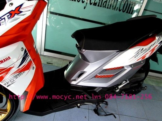 TTX สีขาวส้ม ล้อแม็กซ์สีทองใหม่ ลายดาวสวยเท่ยิ่งขึ้น ไมล์ 7653 โล ฟรีค่าโอน แถม 4 รายการ 29900