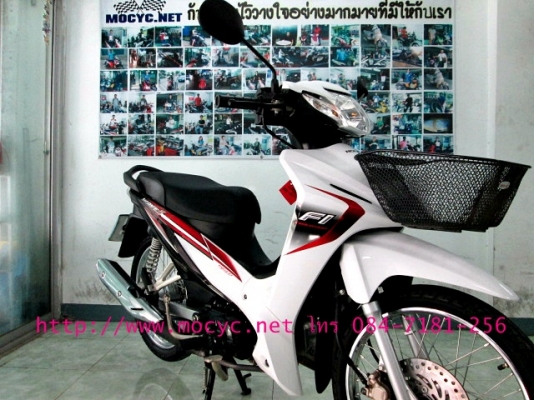 WAVE 110 i ปี57รุ่นใหม่ล่าสุด ท่อแบบใหม่กันตกแบบใหม่  ลายใหม่สวยสวยสุดๆ สีขายดี แถม 3 รายการ 32900