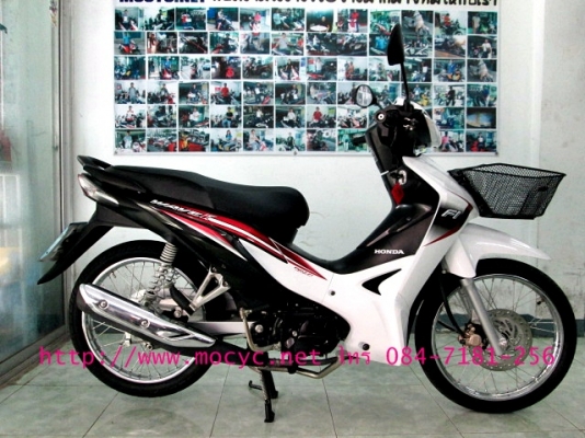 WAVE 110 i ปี57รุ่นใหม่ล่าสุด ท่อแบบใหม่กันตกแบบใหม่  ลายใหม่สวยสวยสุดๆ สีขายดี แถม 3 รายการ 32900