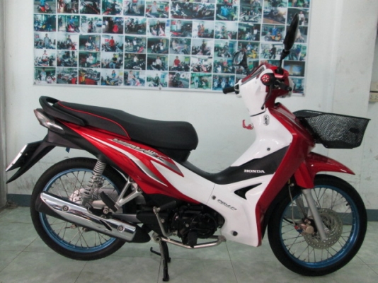 WAVE 110 i สีแดง ปี 55 รถบ้าน ใช้น้อยเครื่องดี ใช้ได้อีกนาน ฟรีค่าโอน  แถม 2 รายการ 25900