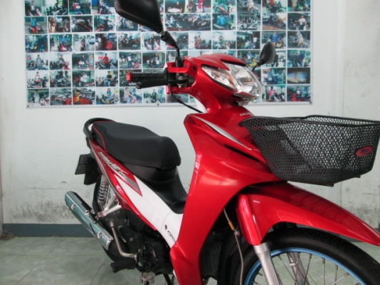 WAVE 110 i สีแดง ปี 55 รถบ้าน ใช้น้อยเครื่องดี ใช้ได้อีกนาน ฟรีค่าโอน  แถม 2 รายการ 25900