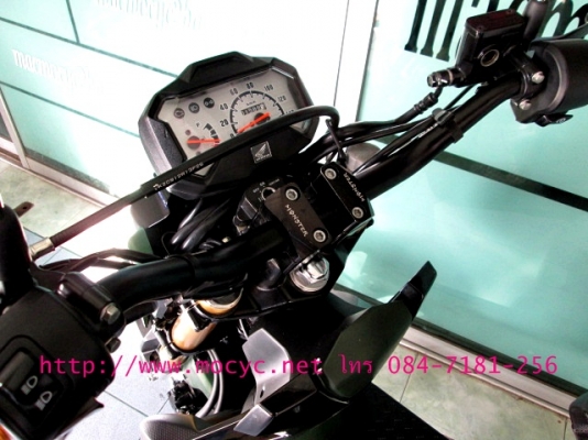 ZOOMER สีดำเขียวทหาร ปี 57 รุ่นท๊อป คอมบายเบลก ไมล์ 1588 โล  ฟรีค่าโอน แถม 4 รายการ 44900