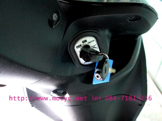 SPACY I สีดำ รถเดือน พ ค.ปี 2556 ไมล์ 2 พันโล ระบบหัวฉีด  ยูบ็อกใหญ่ ของแถม 3 รายการ  25900