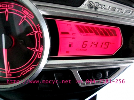 NOUVO SX  สีขาวม่วง มาใหม่ รถเดือน มิ.ย.ปี 56  รุ่นใหม่ หัวฉีด ฟรีค่าโอน ของแถม4รายการ 34900