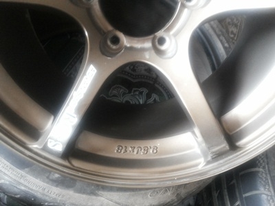 ขายล้อ RGS 18 (มือ2) หน้า8.5 หลัง9.5 4 ล้อ