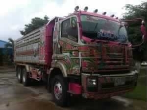 ขายดาว์น ISUZU 360  ปี 55 แม่ลูกดัมพ์มิเนียม เอส ที ไมล์ 134,xxx ลูก 3 เพลาแท้