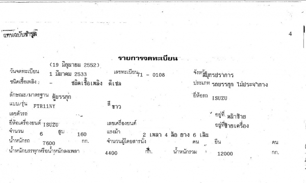 ขายรถบรรทุก 6 ล้อ