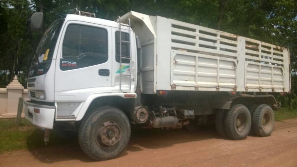 ขายรถพ่วงแม่ลูกดั้ม ISUZU DACE 270 uero 1 ปี47รถสวยพร้อมใช้