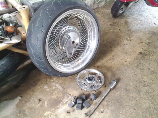 ขาย ล้อโตแต่ STEED เบอร์ 240 / 40 /18 กว้าง 9 นิ้ว