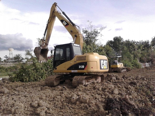 ขายรถแมกโคcat312Dกะบอกดำรถป้ายแดงเมโทแคทอินวอย์รถสวยมากสีเดิม