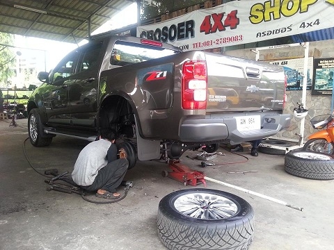 ช่วงล่างรถกระบะ Chevrolet by Shock Profender
