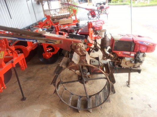 รถไถเดินตามสยามคูโบต้า NC131 เกียร์กลาง เครื่องRT110 ใช้งานได้เลย