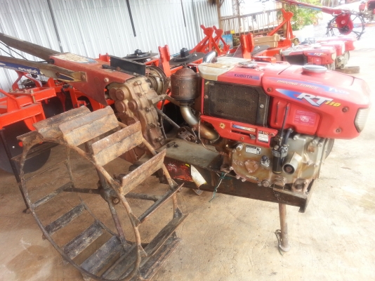 รถไถเดินตามสยามคูโบต้า NC131 เกียร์กลาง เครื่องRT110 ใช้งานได้เลย