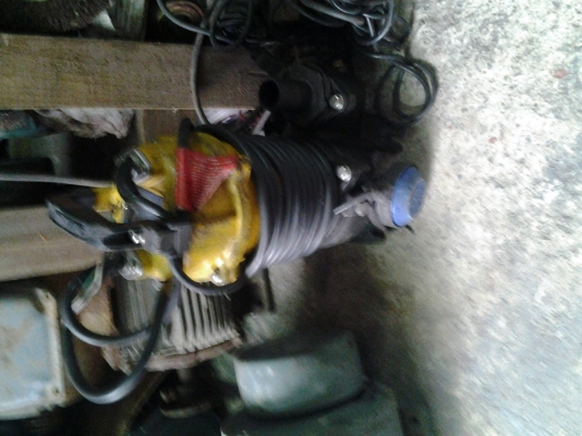 ขาย !! ไดโว่สูบน้ำนาด2"ไฟบ้าน พร้อมใช้งาน ยี่ห้อมิตซูบิชิ ดูดโคลนได้